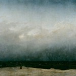 Restaurierte Version "Der Mönch am Meer" von Caspar David Friedrich (1808 - 1810)