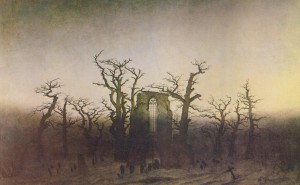Caspar David Friedrich - Abtei im Eichwald (1808 und 1810)