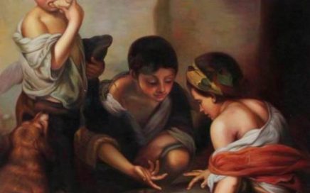 Bartolomé Esteban Murillo - Buben beim Würfelspiel