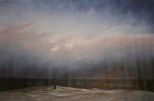 Der Moench am Meer - Casper David Friedrich