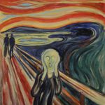 Eine von 4 Versionen des Motivs „Der Schrei“ - Edvard Munch als Auftragsmalerei