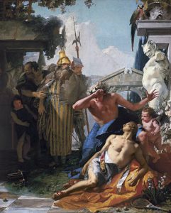 Der Tod des Hyacinth - Giovanni Battista Tiepolo
