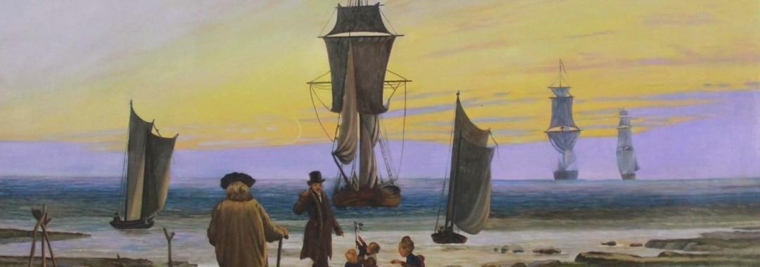 Caspar David Friedrich - Die Lebensstufen - Reproduktion