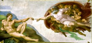 Michelangelo - Die Erschaffung Adams von 1511