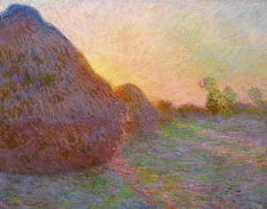 Heuhaufen Meules von Claude Monet