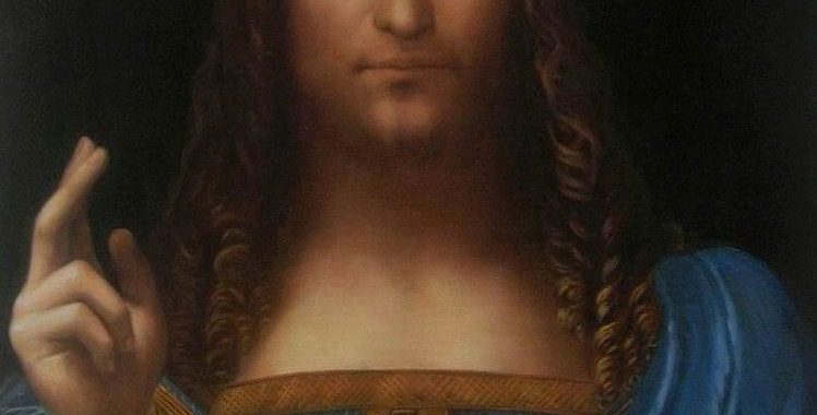 Salvator Mundi - Leonardo da Vinci Kopie