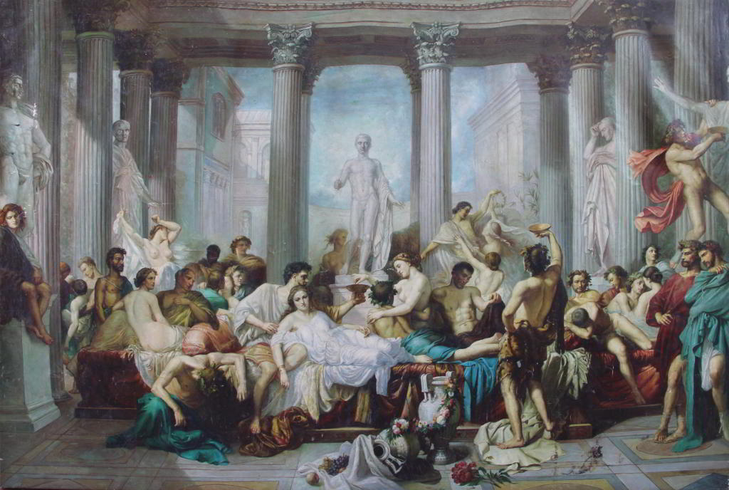 Thomas Couture - Romains de la décadence1847