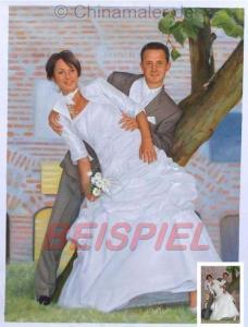Auftragsmalerei vom Foto als Portraitmalerei